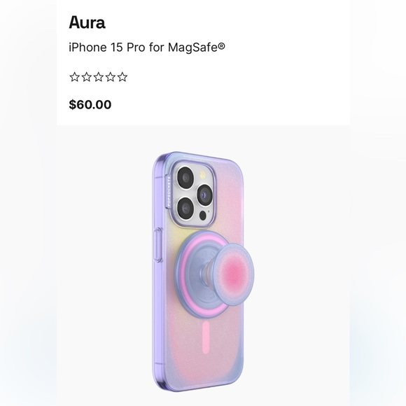 PopSocket Other - NIB PopSocket iPhone 15 Pro case with Mag Safe